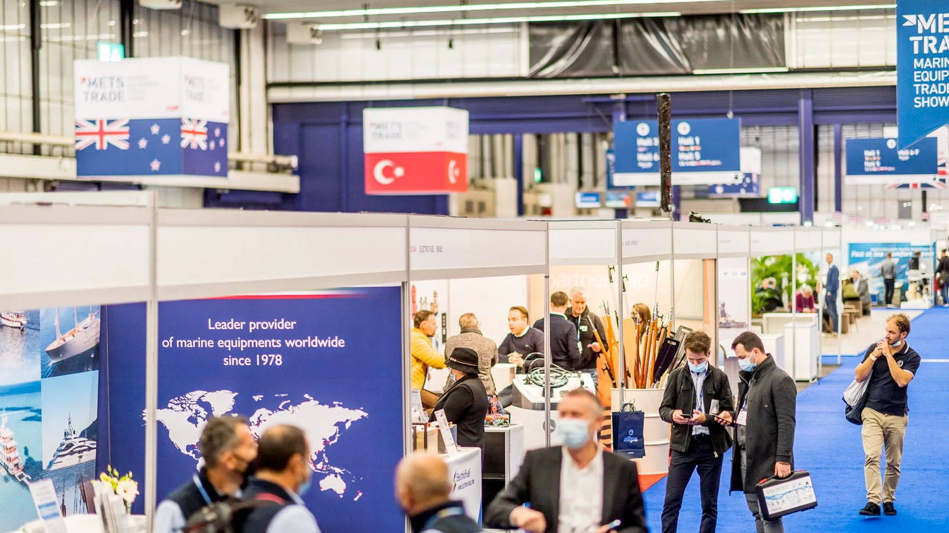 BCE, METS Ticaret Fuarı 2022'de yer alıyor.