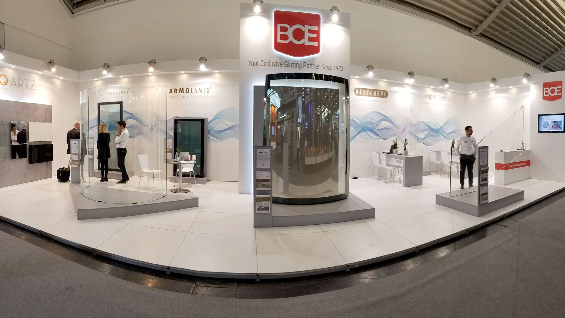 BCE, BAU 2019 Fuarı'nda.